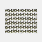 Ananas Fleece Blanket (Vorderseite (Horizontal))