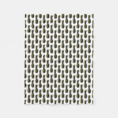 Ananas Fleece Blanket (Vorderseite)