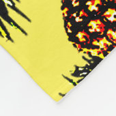 Ananas Fleecedecke (Ecke)