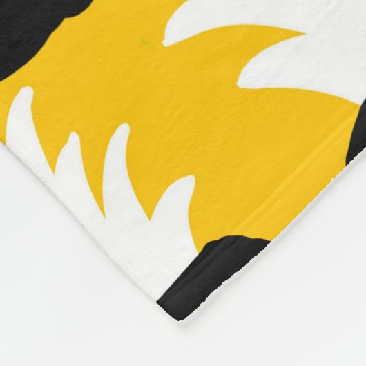 Ananas Fleecedecke (Ecke)