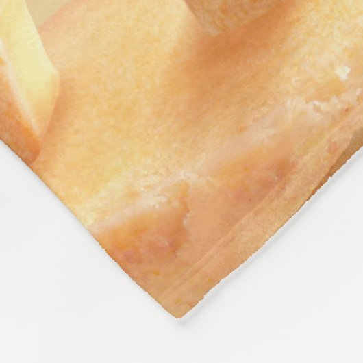 Ananas Fleecedecke (Ecke)