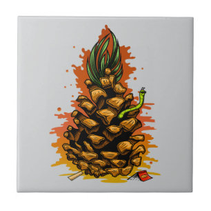 Ananas Fliese