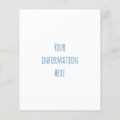 Ananas Flyer (Hinten)