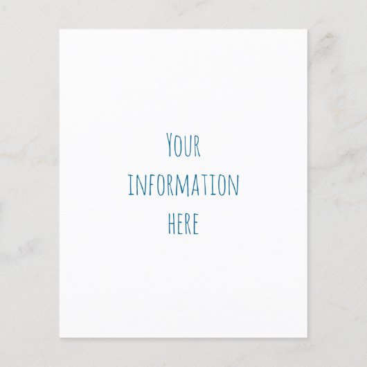 Ananas Flyer (Hinten)