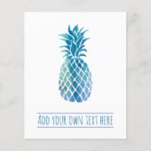 Ananas Flyer (Vorne)