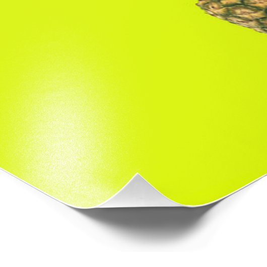 Ananas Fotodruck (Ecke)