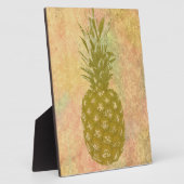 Ananas Fotoplatte (Seite)