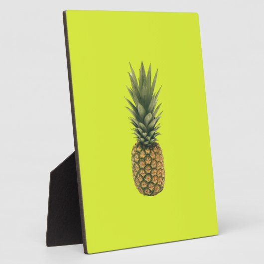 Ananas Fotoplatte (Seite)