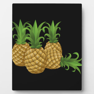 Ananas Fotoplatte