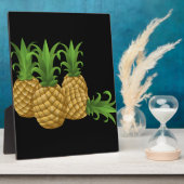 Ananas Fotoplatte (Seite)