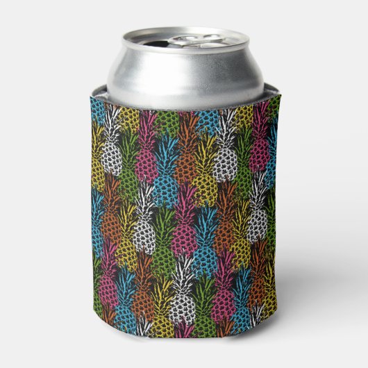 Ananas, frei und süß dosenkühler (Kanne Vorderseite)