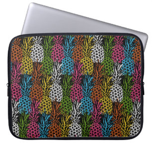 Ananas, frei und süß laptopschutzhülle