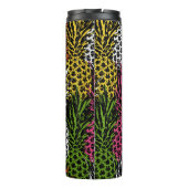 Ananas, frei und süß thermosbecher (Rückseite)