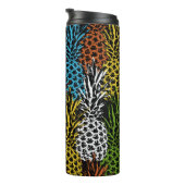 Ananas, frei und süß thermosbecher (Nach rechts gedreht)
