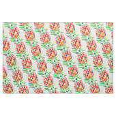Ananas Frucht bunt Pop Art Stoff (Fat Quarter (45,7 x 55,9 cm))
