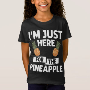 Ananas Frucht Pflanze Juice Funny Hawaiian Quotes T-Shirt