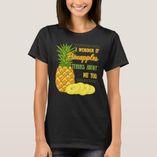Ananas Frucht Pflanze Juice Funny Hawaiian Quotes T-Shirt
