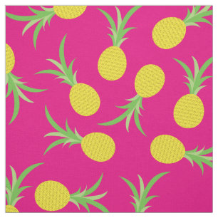 Ananas Frucht tropische kid Niedlich rosa Girls Stoff