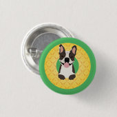 Ananas-Früchte Button (Vorne & Hinten)