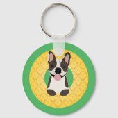 Ananas-Früchte Schlüsselanhänger (Vorderseite)