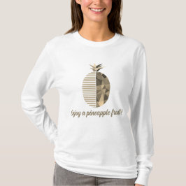 Ananas-Fruchtfutter T-Shirt