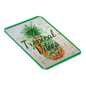 Ananas Fruchtfutter tropische Früchte Orange Limon Magnet (Rechte Seite)