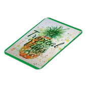 Ananas Fruchtfutter tropische Früchte Orange Limon Magnet (Linke Seite)