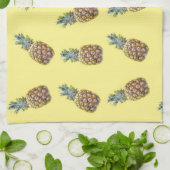 Ananas Fruchtmuster Geschirrtuch (Gefaltet)