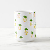 Ananas Fruchtmuster Kaffeetasse (Mittel)
