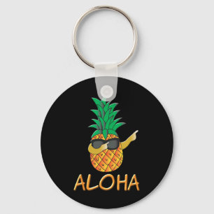 Ananas Fruit Aloha Beaches Hawaii - Surf neu Schlüsselanhänger