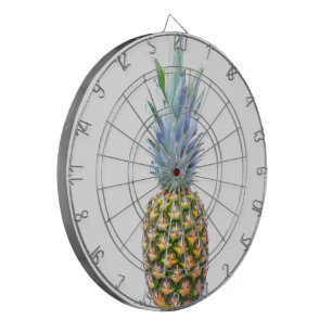 Ananas Fruit Beach Dessert Colorful Tropical Dartscheibe