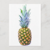 Ananas Fruit Beach Dessert Colorful Tropical Postkarte (Vorderseite)
