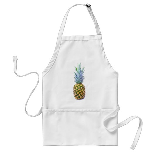 Ananas Fruit Beach Dessert Colorful Tropical Schürze (Vorne)