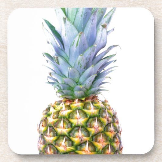Ananas Fruit Beach Dessert Colorful Tropical Untersetzer (Vorderseite)