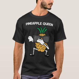 Ananas für Frauen Mama Obst Sommer T-Shirt