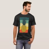 Ananas für Männer Ananas Ananas Hawaiischer Sommer T-Shirt (Vorne ganz)