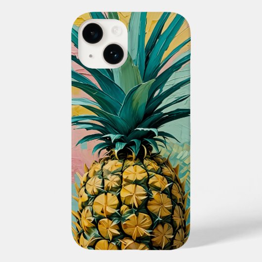 Ananas-Fusion Case-Mate iPhone Hülle (Rückseite)