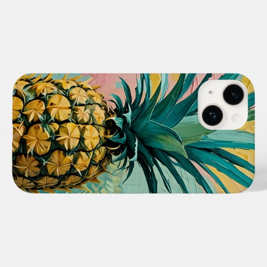 Ananas-Fusion Case-Mate iPhone Hülle (Rückseite (Horizontal))
