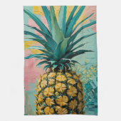 Ananas-Fusion Geschirrtuch (Vertikal)