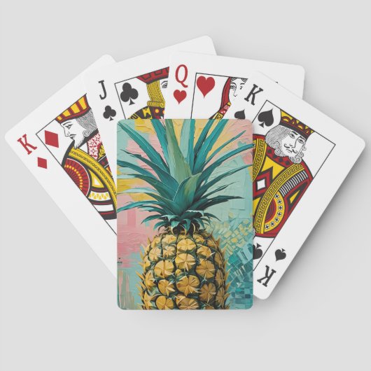Ananas-Fusion Spielkarten (Rückseite)