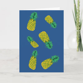 Ananas Geburtskarte Karte