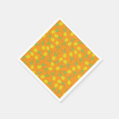 Ananas Geburtstagsparty Serviette (Ecke)
