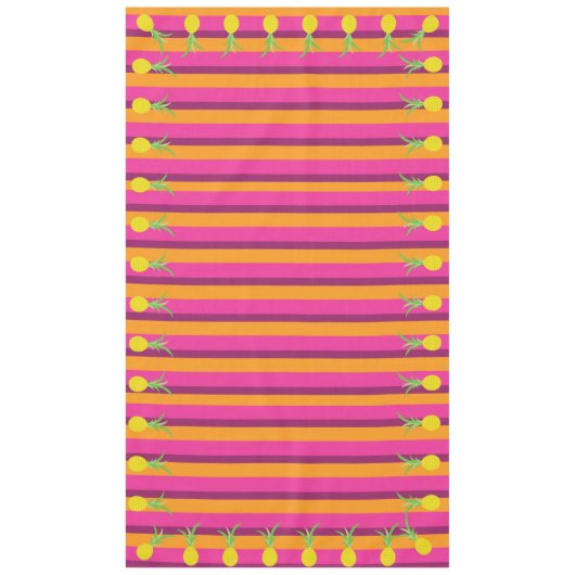 Ananas Geburtstagsparty Tischdecke (Vorderseite)