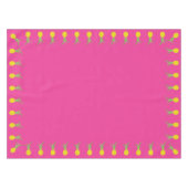 Ananas Geburtstagsparty Tischdecke (Vorderseite (Horizontal))