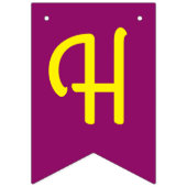 Ananas Geburtstagsparty Wimpelkette (Zweite Fahne)