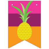 Ananas Geburtstagsparty Wimpelkette (Erste Fahne)