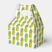 Ananas Gefälligkeitsbox Geschenkschachtel (Rückseite)
