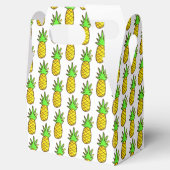 Ananas Gefälligkeitsbox Geschenkschachtel (Geöffnet)