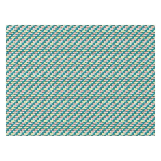 Ananas-Gekritzel-Muster 2 Tischdecke (Vorderseite (Horizontal))