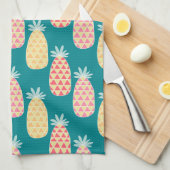 Ananas-Gekritzel-Muster Küchentuch (Viertel Falte)